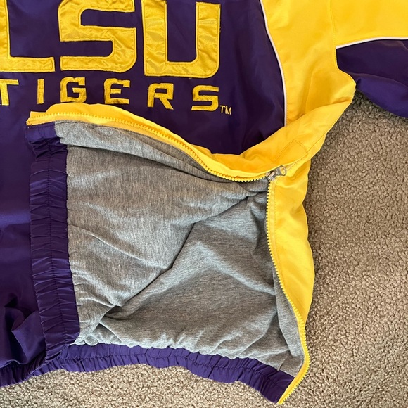 58 Sports LSU Pullover Purple Gold Embroidered M - Picture 4 of 5